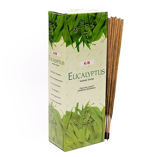 Räucherwerk Eucalyptus Sechseck-Packung -- 20 g