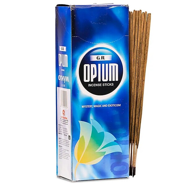 Räucherwerk Opium Sechseck-Packung -- 20 g