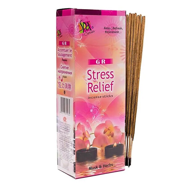 Räucherwerk Stress Relief Sechseck-Packung -- 20 g