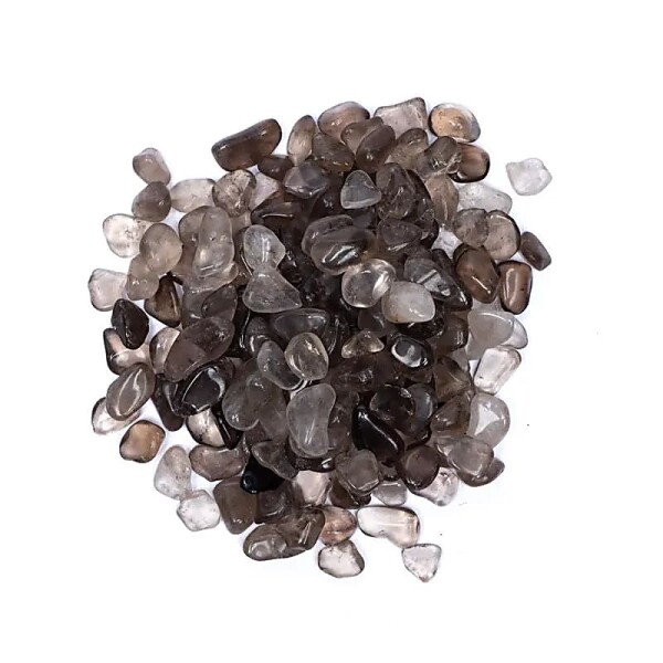 Rauchquarz Trommelsteine A-Qualität -- ±800 g; ±0.5-2.5 cm