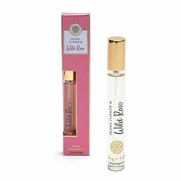 Raumspray Pfingstrose & Wildrose -- 12 ml