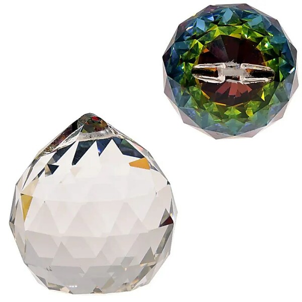 Regenbogen-Kristalle Kugel multicolor AAA Qualität -- 5 cm