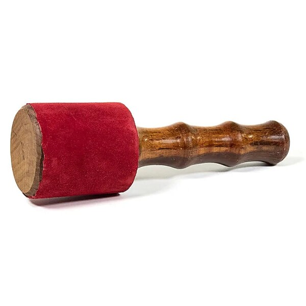 Reibeklöppel grosse Schalen mit Leder-- ±260-460 g; 23x7 cm