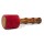 Reibekl&ouml;ppel grosse Schalen mit Leder-- &plusmn;260-460 g; 23x7 cm