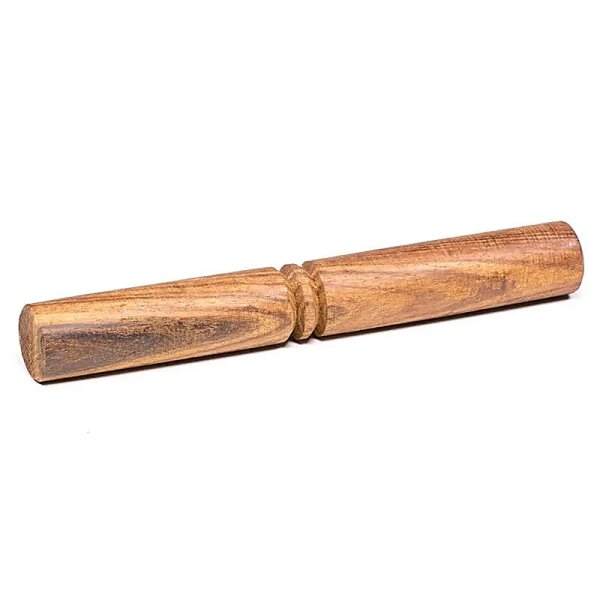 Reibeklöppel ohne Leder Holz -- 70 g; 19x2.5 cm
