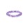 Ring Amethyst elastisch -- 3mm