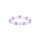 Ring goldenes Dreieck elastisch -- 3mm