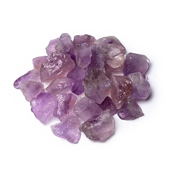 Rohe Amethyst Chips -- ±3-6cm; ±1000g