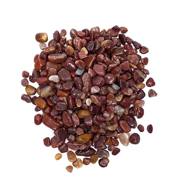 Roter Aventurin Trommelsteine A/B-Qualität  -- ±800g; ±0.5-2.5cm