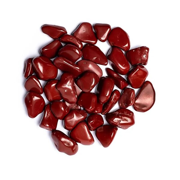 Roter Jaspis Trommelsteine A Qualität -- ±2-4cm; ±1000g