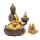 R&uuml;ckfluss Wasserfall Weihrauchbrenner Buddha -- 12x10x9 cm
