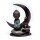 R&uuml;ckfluss Wasserfall Weihrauchbrenner Buddha Mond -- 16.5x13x6cm
