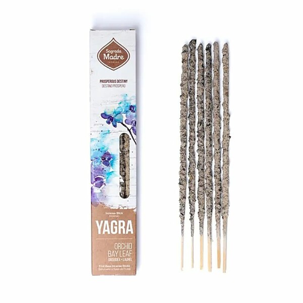 Sagra Madre Yagra Räucherwerk Orchideen & Lorbeer -- ±20g