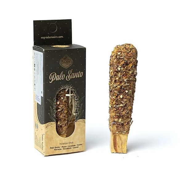 Sagrada Madre Palo Santo Stick mit Kräutern -- 26g
