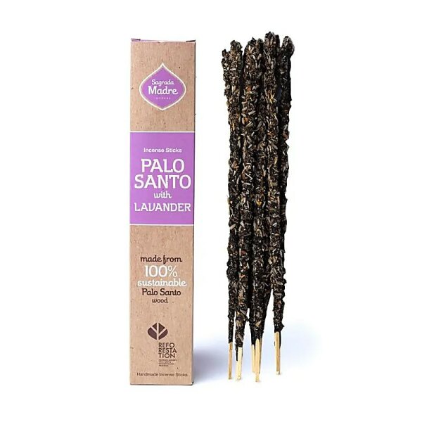 Sagrada Madre Räucherwerk Palo Santo & Lavandel -- ±30g