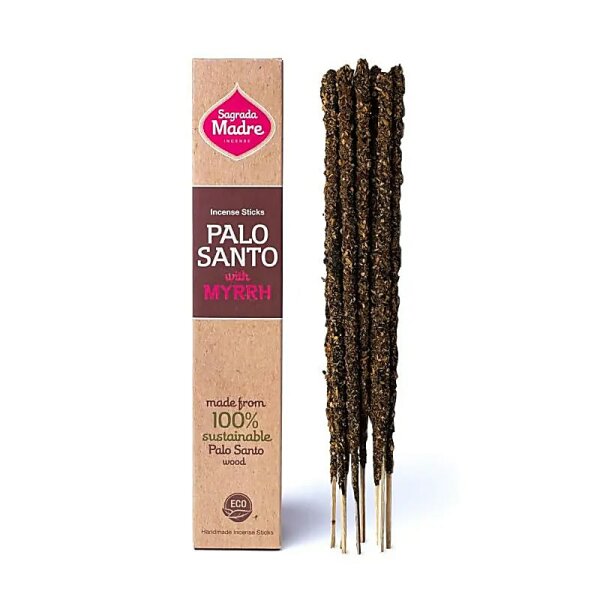 Sagrada Madre Räucherwerk Palo Santo & Myrrhe -- ±30g