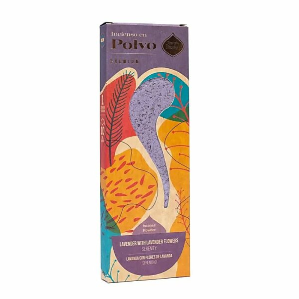 Sagrada Madre Räucherwerk Pulver Lavendel -- ±40g