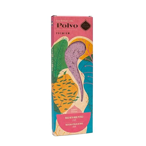 Sagrada Madre Räucherwerk Pulver Rose -- ±40g