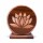 Salzlampe Lotus mit Kabel u. LED -- &plusmn; 22x19x10 cm