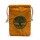 Samt Tasche mit Lebensbaum -- 19x13cm