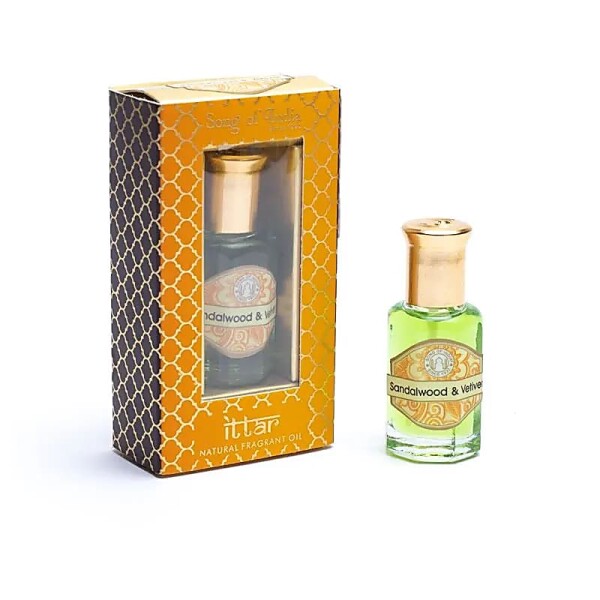 Sandelholz Vetiver Ayurveda Duftöl -- 10 ml