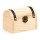 Schatzkiste aus Holz -- 9.5x7.5x6.5cm