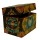 Schatzkiste Tibetisch handbemalt Blumen -- 12.7x9.3x11 cm