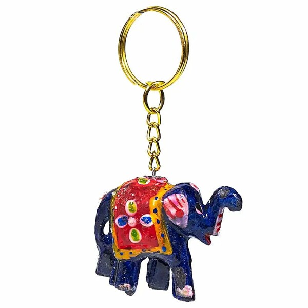 Schlüsselanhänger Elefant -- 7cm; 9gr