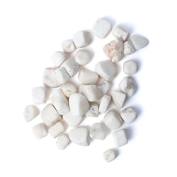 Scolecit Trommelsteine A-Qualität -- ±1,5-3,5cm; ±500g