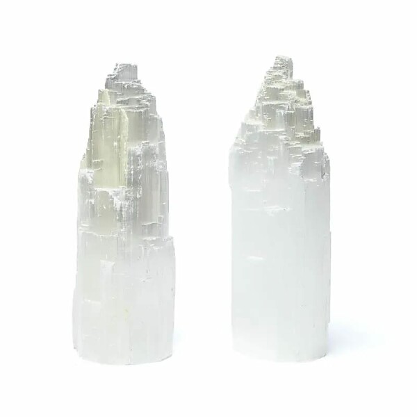 Selenit Eisberg -- ±15x4,5cm