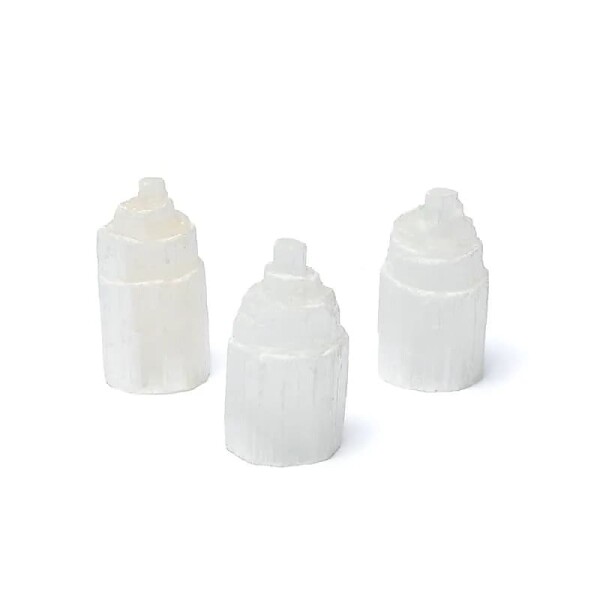 Selenit Eisberg -- ±6x3cm