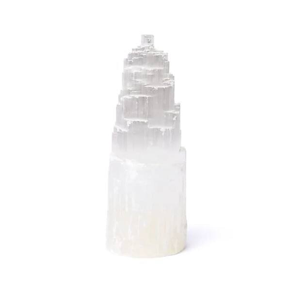 Selenit Eisberglampe -- ±25x9cm