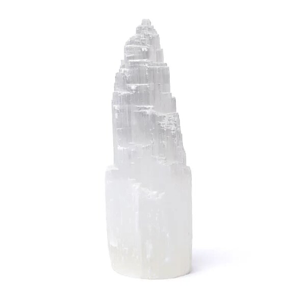 Selenit Eisberglampe -- ±30x9x9cm