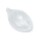 Selenit Schale Blatt -- &plusmn;10x7x2,5cm
