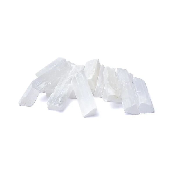 Selenit-Stäbchen -- ±500g; ±6-8cm