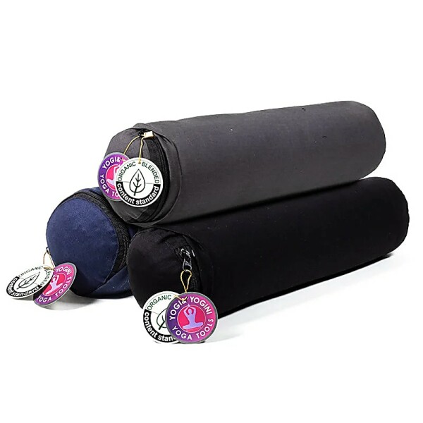 SET 3 Minibolster Baumwolle BIO (OCS) -- 40x12cm; ±920g