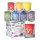 Set. 3x7 Votiv Chakra Duftkerzen in Geschenkbox -- 4620g