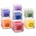 Set/7 &ouml;kologischen Chakra Rapswachs-Duftkerzen -- 7x260 g