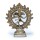 Shiva Nataraja Messing doppelter Ring 2farbig -- 436 g; 15 cm