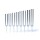 Stimmgabel-Set Harmonic Spectrum -- 42x21 cm