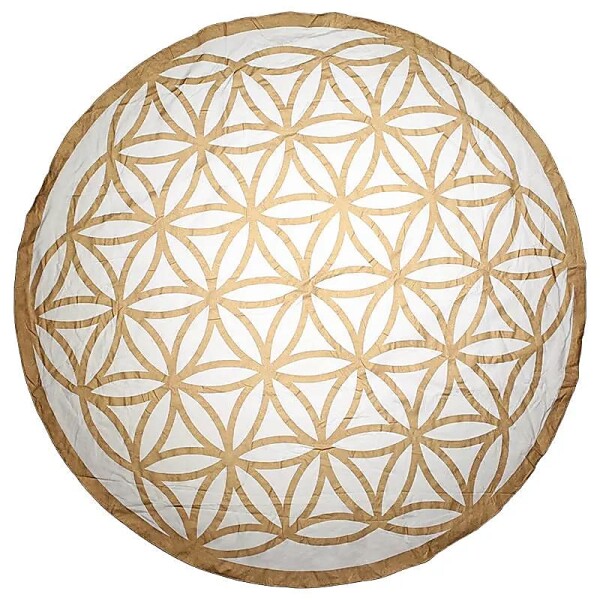 Stranddecke Blume des Lebens -- 550-650 g; 150 cm