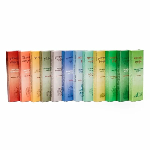 Tibetischer Weihrauch SET 12 Päckchen -- 20 g