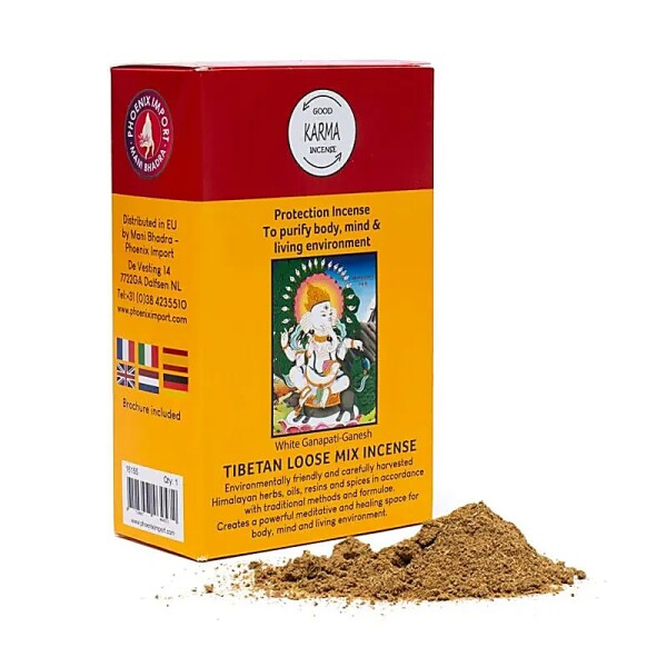 Tibetisches Räucherpulver Schutz -- ±130-140g