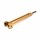 Tiefe Ohm Stimmgabel (68.05 Hz) goldfarbig -- 13.2 cm