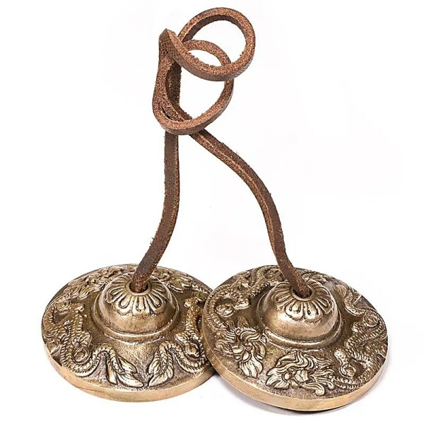 Tingsha Drachen -- 259 g; 6.7 cm
