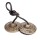 Tingshas OM mit Lotus -- 200 g; 6cm