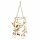 Traumf&auml;nger Hanf rund braun / offwhite -- &plusmn;46x16cm