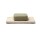 Travertin Seifenhalter oder Kerzenhalter natur -- 15x7,5x1cm; 245g