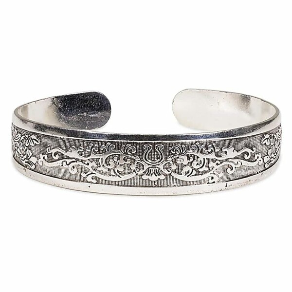 Tribal Flower Design Miao Armband -- 1.5 cm