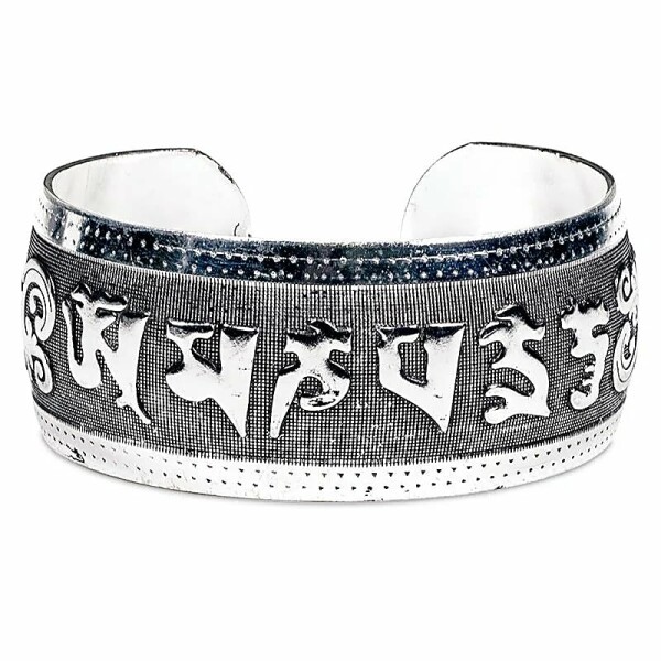Tribal OMPMH Miao Armband breit -- 3 cm